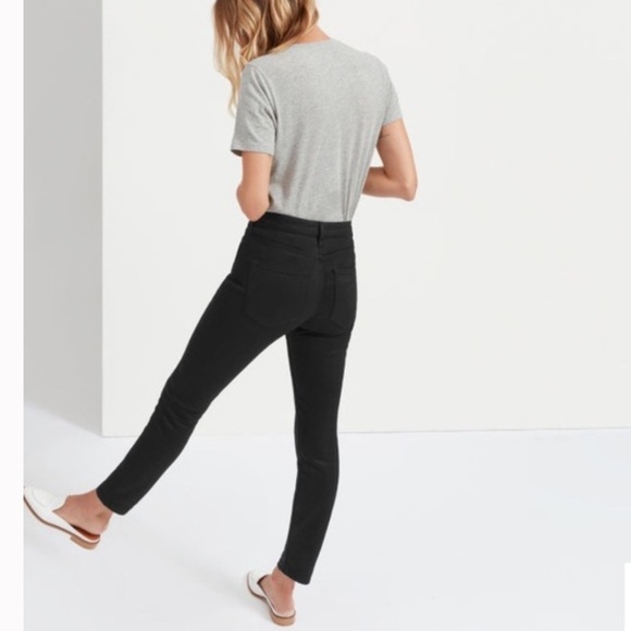 Everlane Black Mid Rise Jeans Size 29 Regular - Picture 6 of 14